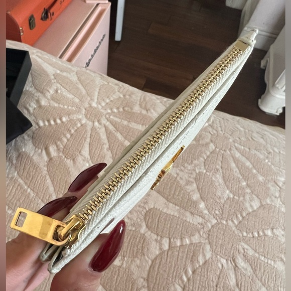 YSL small cream wallet - Picture 9 of 13